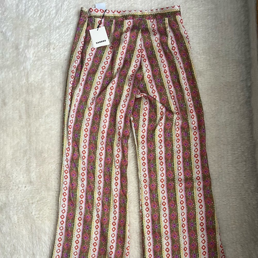 Silk Sandro Pants